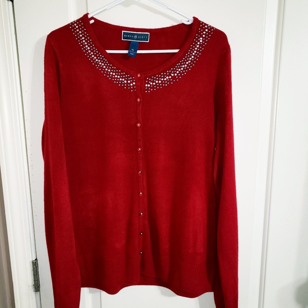 💄NWT Karen Scott Cardigan 💄
